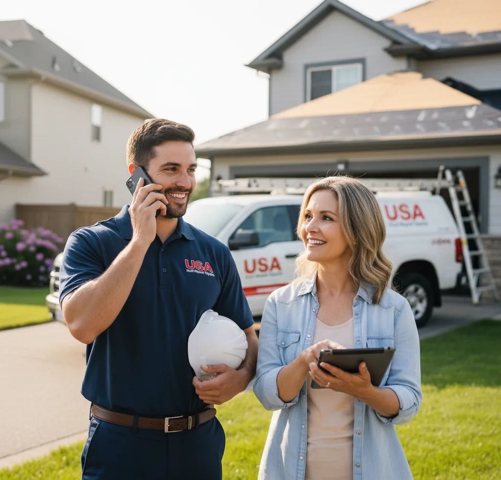 USA Roof Repair Experts customer support in Mentone
